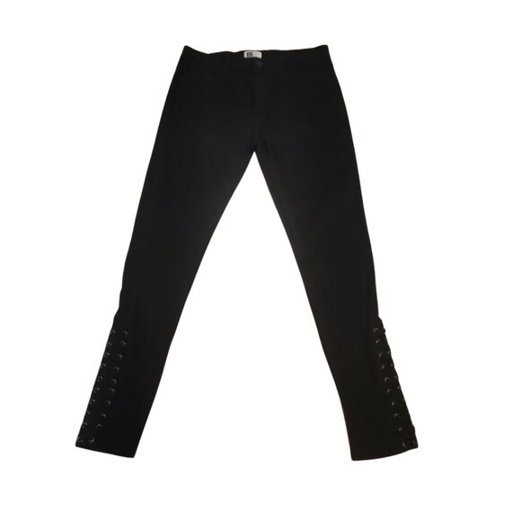 Lira Pants - Lira Lace Up Ankle Jeans